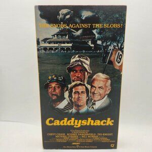 Caddyshack 1991 VHS Chevy Chase Rodney Dangerfield Ted Knight Bill Murray